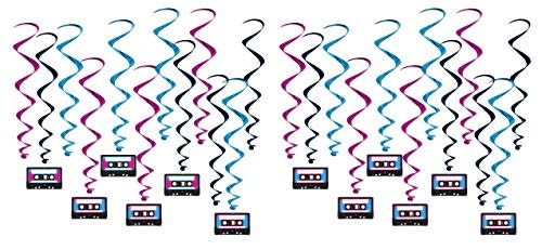 Beistle Cassette Tape Whirls 24-Pack: $11.37 Beistle Cassette Tape Whirls 24-Pack: $11.37