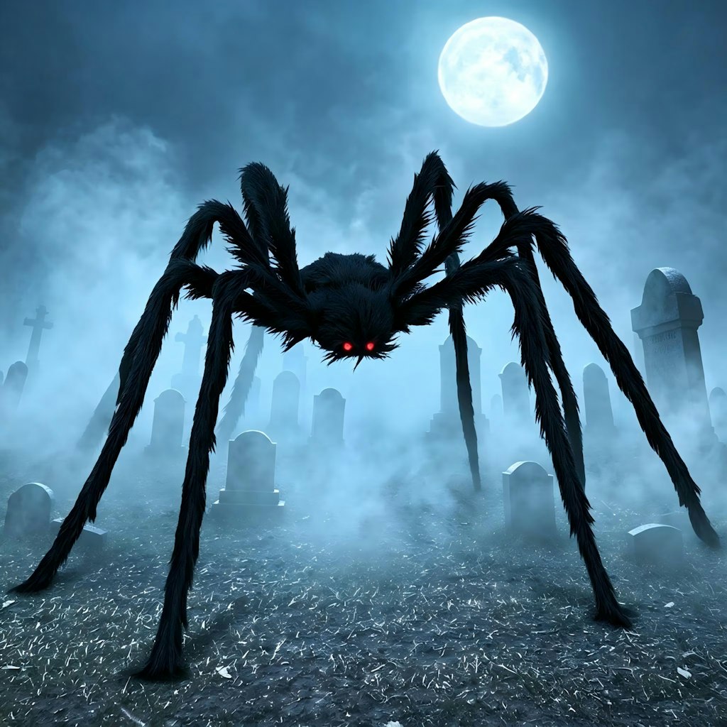 Joyfy 5-Foot Giant Halloween Spider: $11.69 Joyfy 5-Foot Giant Halloween Spider: $11.69
