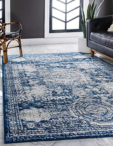 Unique Loom Bromley Collection 4' 1\" x 6' 1\" Rectangle Area Rug: $39.99 Unique Loom Bromley Collection 4' 1\" x 6' 1\" Rectangle Area Rug: $39.99