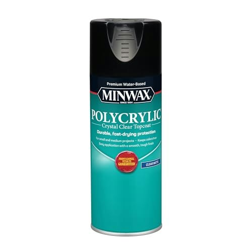 Minwax Polycrylic Protective Finish 11.5oz Matte: $15.48 Minwax Polycrylic Protective Finish 11.5oz Matte: $15.48