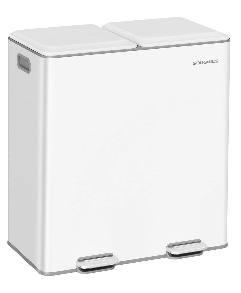Songmics 8-Gallon Double Trash Can: $89.99