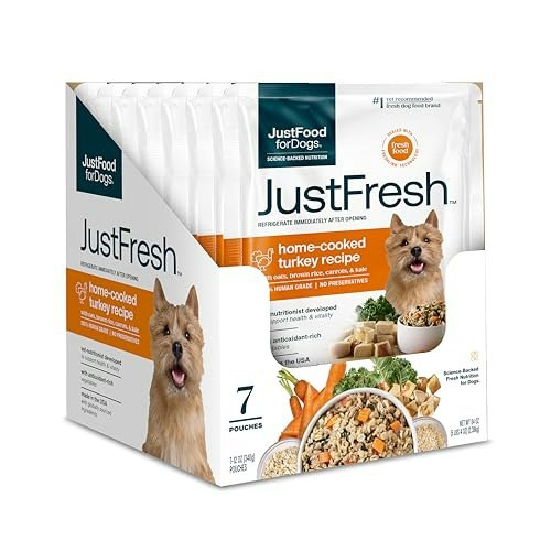 JustFoodForDogs Turkey Fresh Wet Dog Food 7-Pack: $27.89 JustFoodForDogs Turkey Fresh Wet Dog Food 7-Pack: $27.89