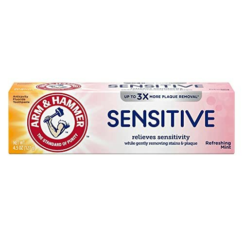 Arm & Hammer Sensitive Teeth & Gums Toothpaste 4.5-oz 5-Pack: $18.03