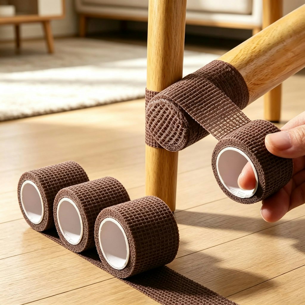 Furniture Floor Protector Tape Roll 3-Pack: 95 cents