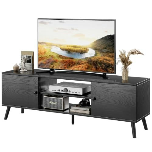 Happymont Mid-Century TV Stand for 55 to 60-inch TVs: $64.95 Happymont Mid-Century TV Stand for 55 to 60-inch TVs: $64.95