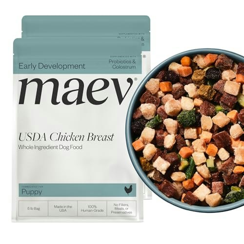 Maev Human-Grade Frozen Fresh Puppy Food 10-lb: $104.63 Maev Human-Grade Frozen Fresh Puppy Food 10-lb: $104.63