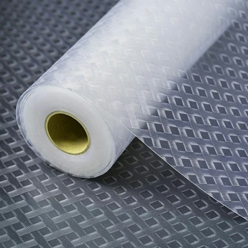 11.8" x 39" Clear Shelf Liner: 92 cents + free shipping w/ Prime