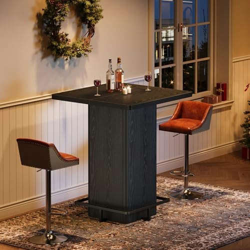 Tribesigns 39-inch Square Bar Table: $135.99