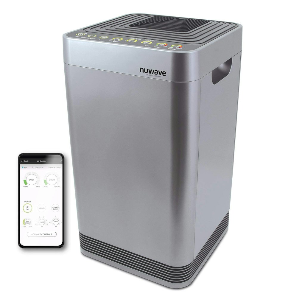 Nuwave Smart Air Purifier w/ 8 Additional HEPA/Carbon Combo Filters: $555 w/ Prime