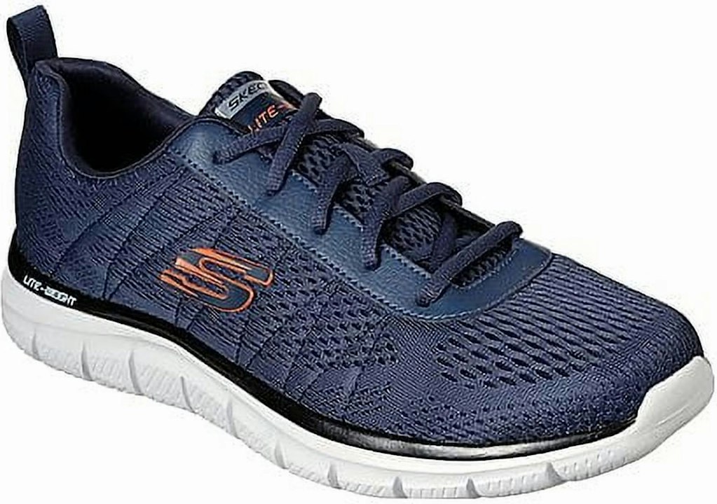 Skechers Men's Track Moulton Lightweight Memory Foam Trainer Sneakers: $38