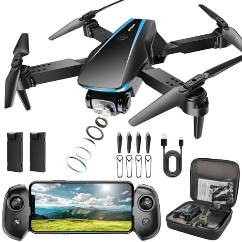 Oddire 1080p Camera Drone with 2 Batteries: $21.49