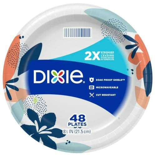 Dixie Everyday 8.5-inch Plates 48-Pack: $10.16
