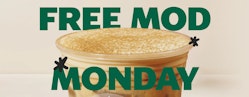 Starbucks Mod Monday: Free