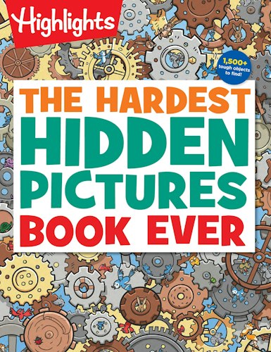 Highlights The Hardest Hidden Pictures Book Ever Puzzle Book for $6 + free shipping w/ Prime