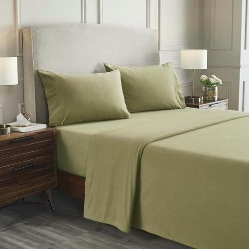 Superior King Flannel Cotton Sheet Set: $80.29 Superior King Flannel Cotton Sheet Set: $80.29