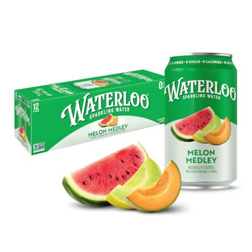 Waterloo Melon Medley Sparkling Water 12-Pack: $5.97