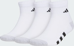 adidas Men's Athletic Cushioned Quarter Socks 3-Pair Pack for $6.40 + free shipping