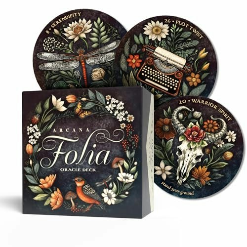 Arcana Folia 50-Card Oracle Deck: $19.95 Arcana Folia 50-Card Oracle Deck: $19.95