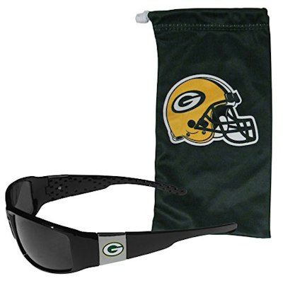 Green Bay Packers Sunglasses and Bag Set for $21 + free shipping w/ Prime