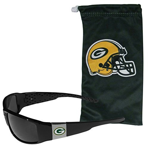 Green Bay Packers Sunglasses and Bag Set: $21.25 Green Bay Packers Sunglasses and Bag Set: $21.25