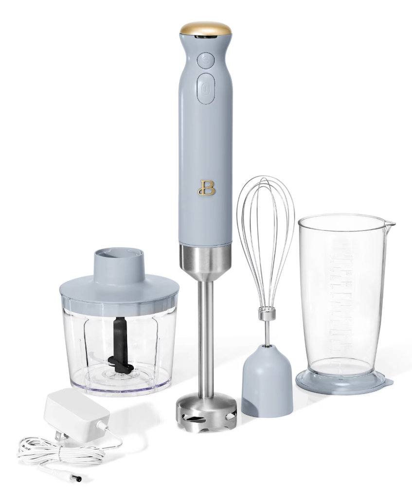 Beautiful by Drew Barrymore Cordless Immersion Blender Set: $35