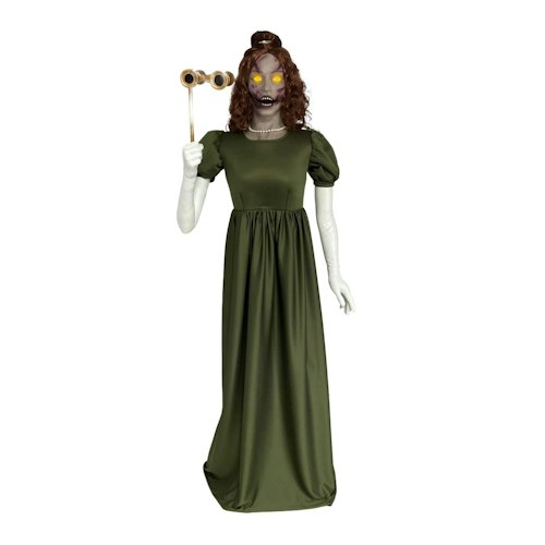 Haunted Hill Farm 5.8-Foot Bridgertomb Woman Halloween Animatronic for $128 + free shipping