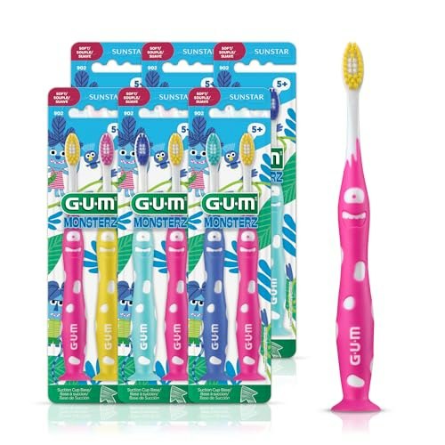 Gum Monsterz Jr Kids Soft Toothbrush 12-Pack: $11.04 Gum Monsterz Jr Kids Soft Toothbrush 12-Pack: $11.04