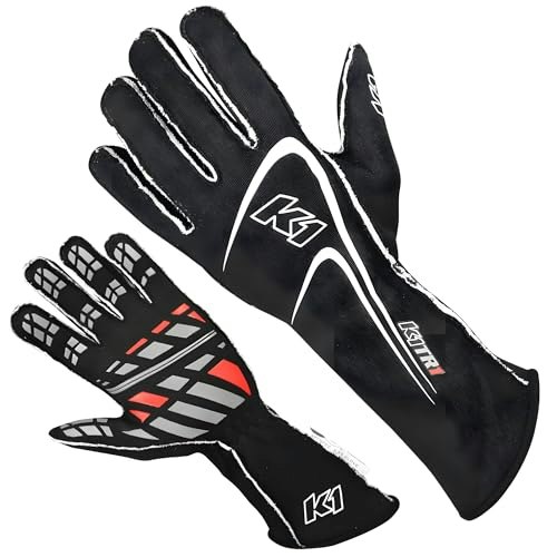 K1 RaceGear Track1 SFI 5 Racing Gloves: $89.99 K1 RaceGear Track1 SFI 5 Racing Gloves: $89.99