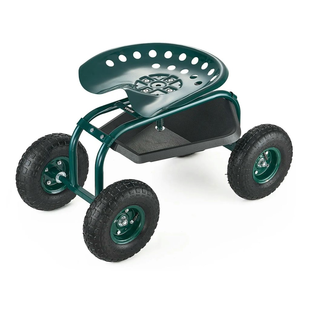 Vevor Rolling Garden Cart: $47