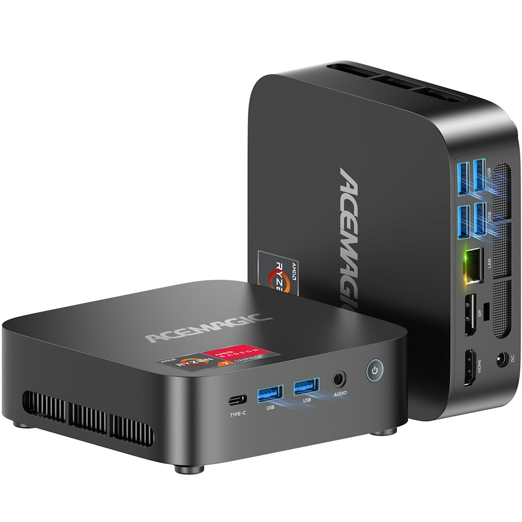 AceMagic K1 AMD Ryzen 5 7430U Mini PC Desktop: $409