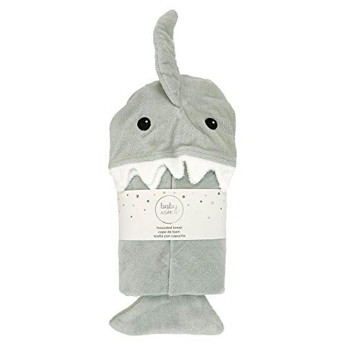 Baby Aspen Gray Shark Baby Hooded Towel: $17 Baby Aspen Gray Shark Baby Hooded Towel: $17