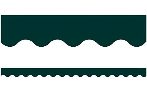 Teacher Created Resources Hunter Green Scalloped Border Trim: $12.49 Teacher Created Resources Hunter Green Scalloped Border Trim: $12.49