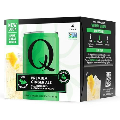 Q Mixers Ginger Ale 7.5-fl-oz 4-Pack: $3.99 Q Mixers Ginger Ale 7.5-fl-oz 4-Pack: $3.99
