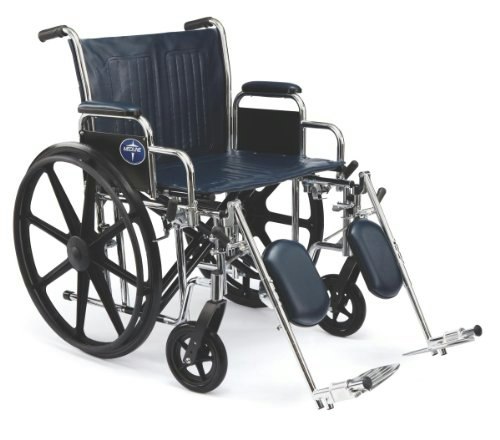 Medline Excel 22-inch Extra-Wide Wheelchair: $313.24 Medline Excel 22-inch Extra-Wide Wheelchair: $313.24
