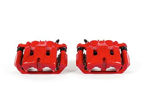 PowerStop S3102 Front Red Powder Coated Brake Caliper 2-Pack: $209.97