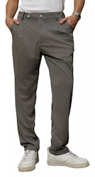 Campus Sutra Men's Micro-Check Chino Trousers for $26 + free shipping w/ $39
