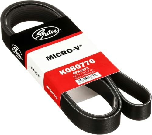 Gates K080776 Micro-V Serpentine Drive Belt: $45.19 Gates K080776 Micro-V Serpentine Drive Belt: $45.19