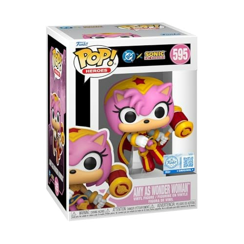 Funko Pop! Amy Rose as Wonder Woman Vinyl Figure: $11.13 Funko Pop! Amy Rose as Wonder Woman Vinyl Figure: $11.13