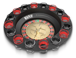 RealPlay Shot Roulette Game w/ 16 Shot Glasses for $15 + free shipping w/ $35