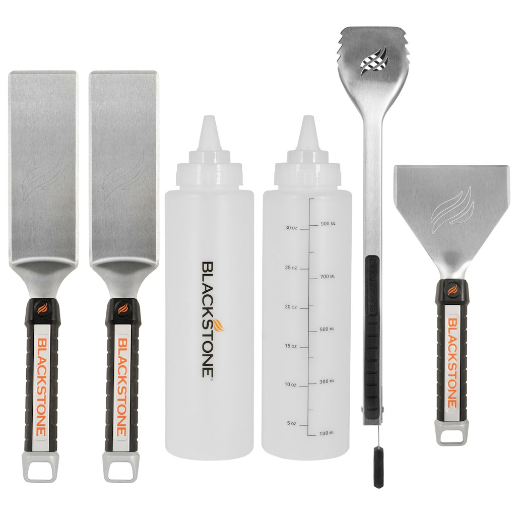 Blackstone Culinary 6-Piece Stainless Steel Griddle Tool Set: $45