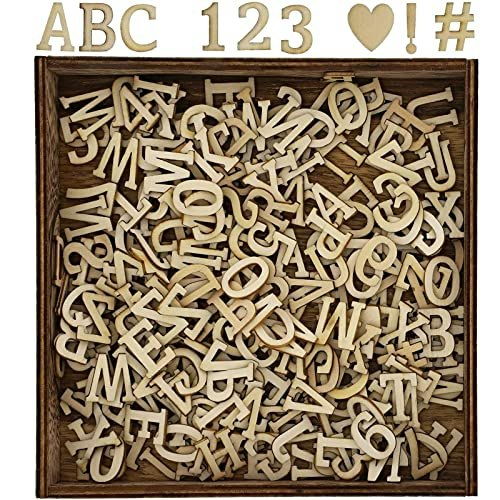 Bright Creations Wooden Numbers and Alphabet Letters Craft Kit: $12.99 Bright Creations Wooden Numbers and Alphabet Letters Craft Kit: $12.99