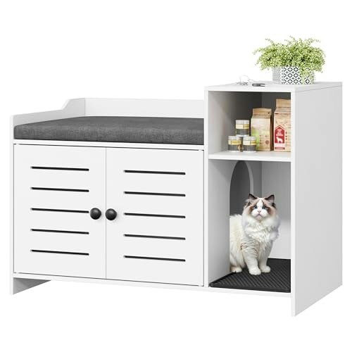 Cat Litter Box Enclosure Cabinet: $79.99 Cat Litter Box Enclosure Cabinet: $79.99