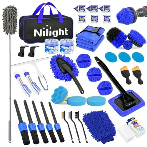 Nilight 52-Piece Car Detailing Kit: $33.29 Nilight 52-Piece Car Detailing Kit: $33.29