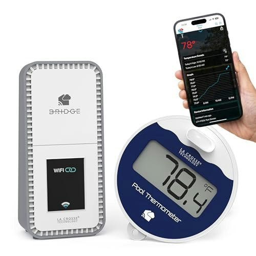 Pool Preserver WiFi Pool Temperature Monitor with Bridge Gateway: $30.01 Pool Preserver WiFi Pool Temperature Monitor with Bridge Gateway: $30.01