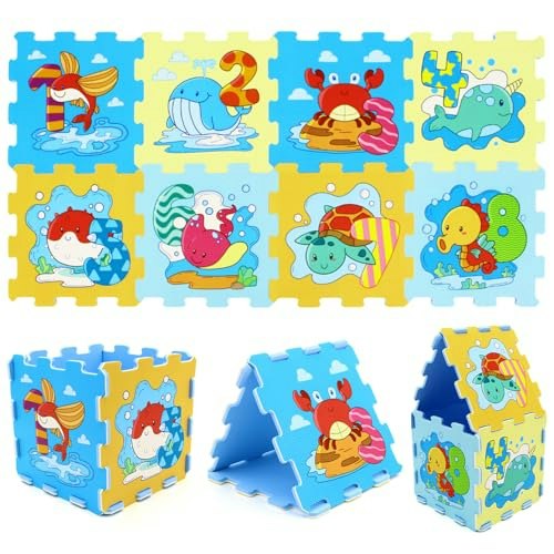 Costzon 8-Piece Animal Foam Puzzle Play Mat: $23.98 Costzon 8-Piece Animal Foam Puzzle Play Mat: $23.98