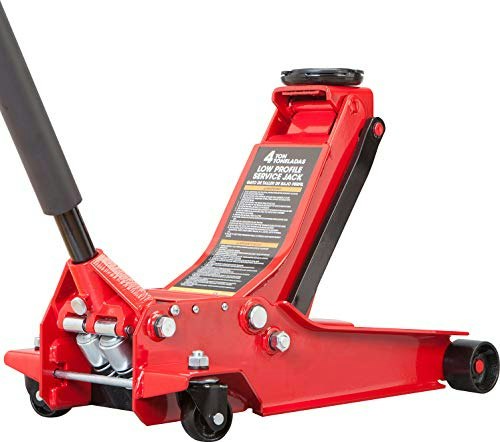 Big Red 4-Ton Hydraulic Low Profile Service Floor Jack: $165.76 Big Red 4-Ton Hydraulic Low Profile Service Floor Jack: $165.76