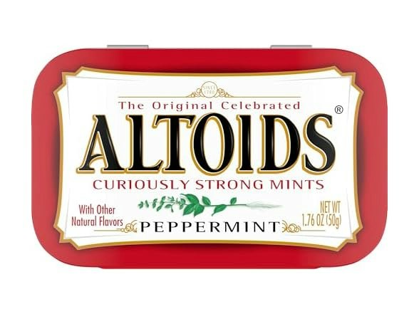 Altoids Classic Peppermint Mints: 91 cents