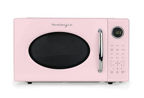 Nostalgia Retro 1.1-Cubic Foot 1,000W Microwave Oven: $89.97