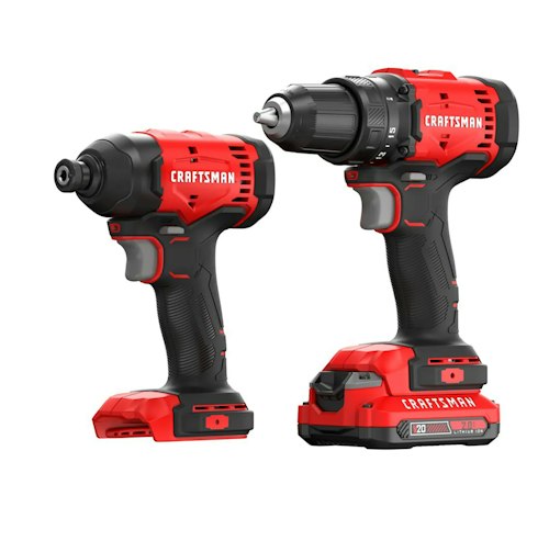 Craftsman V20 20-Volt 2-Tool Power Tool Combo Kit for $79 + free shipping
