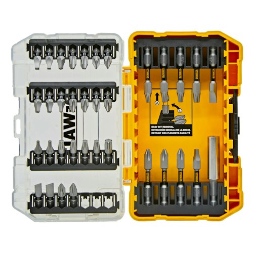DeWalt Tough Grip 35-Piece Screwdriver Bit Set for $10 + free shipping